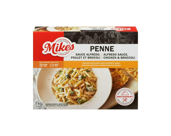 Mikes penne sauce Alfredo, Poulet & brocoli - 1 kg