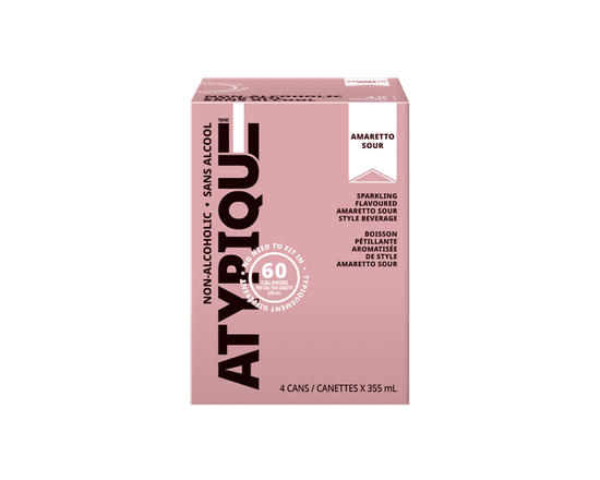 Atypique Amaretto Sour4X355ML - 355 mL