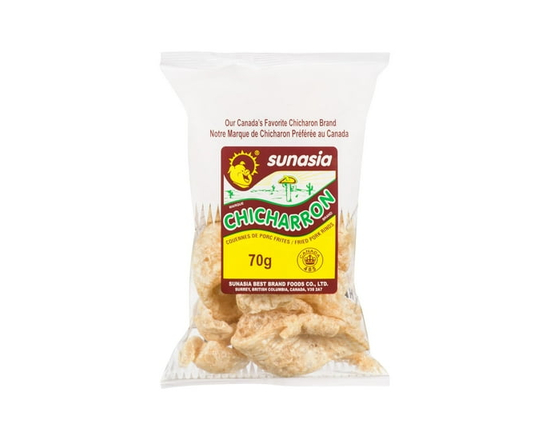 Sunasia Chicharon 70g per bag - 60 g