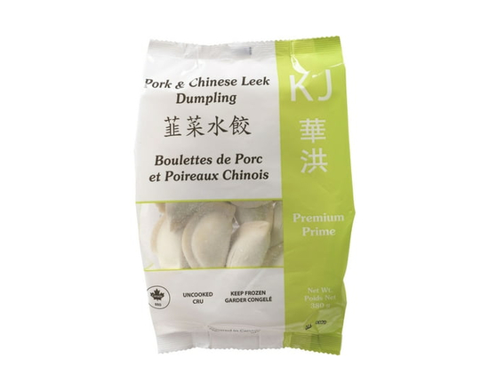 KJ Pork & Chinese Leek Dumpling - 380 g