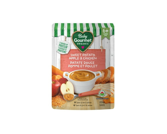 Baby Gourmet Organic Meal Sweet Potato Apple & Chicken - Various Sizes