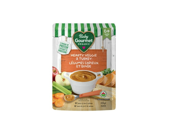 Baby Gourmet Organic Meal Hearty Veggie & Turkey - Various Sizes