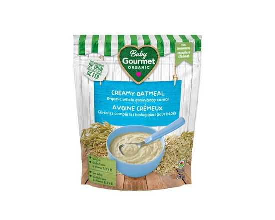 Céréales biologiques aux gruau crémeux Baby Gourmet - 227g