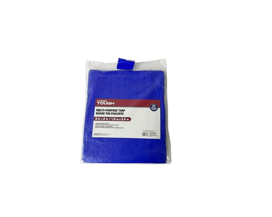 Hyper Tough Heavy Duty Tarp - 6' x 8'