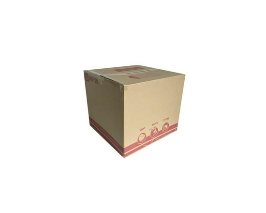 Pen + Gear 18x18x16 Cardboard Shipping Box, Kraft Brown, Single Wall, 1 Count - 18x18x16