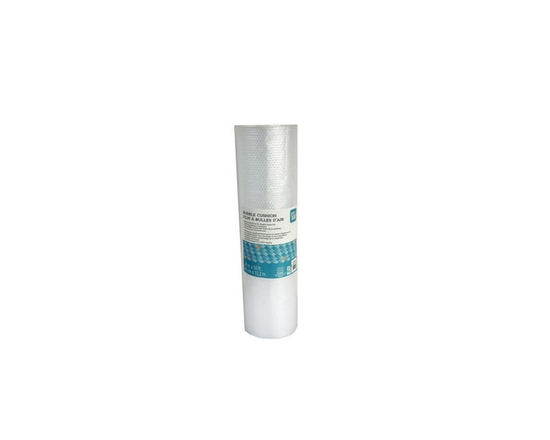 Pen + Gear Bubble Cushion Roll, 24 in x 50 ft, Small Bubbles, Clear, Perforated - 24' x 50'