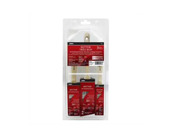 Pintar Manufacturing Corp. Better 3-Piece Paint Brush Set - 3