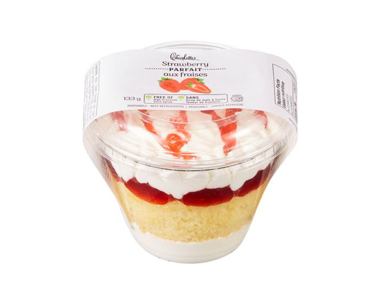 Charlotte’s Mini Strawberry Parfait