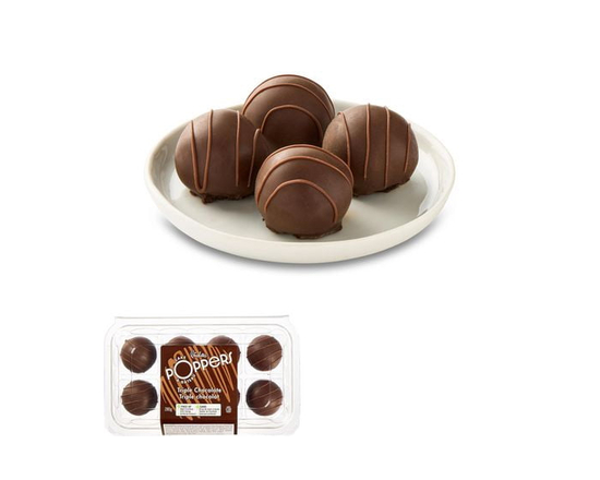 Charlotte’s Triple Chocolate Cake Poppers