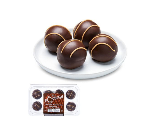 Charlotte’s Chocolate Peanut Butter Cake Poppers