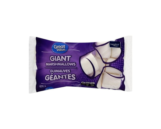 Great Value Giant Marshmallows - 400g