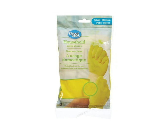 Household Latex Gloves - Fits Most