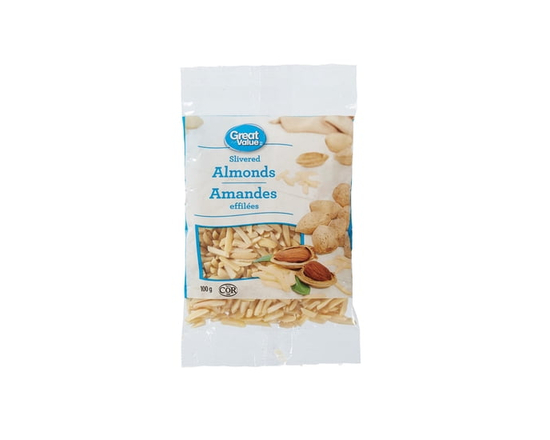 Great Value Slivered Almonds - 100 g