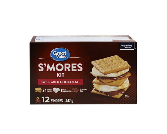 Great Value Swiss Milk Chocolate S’mores Kit