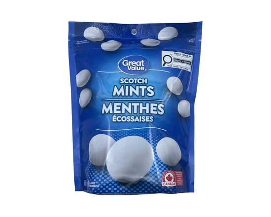 Great Value Scotch Mints Bag - 600 g