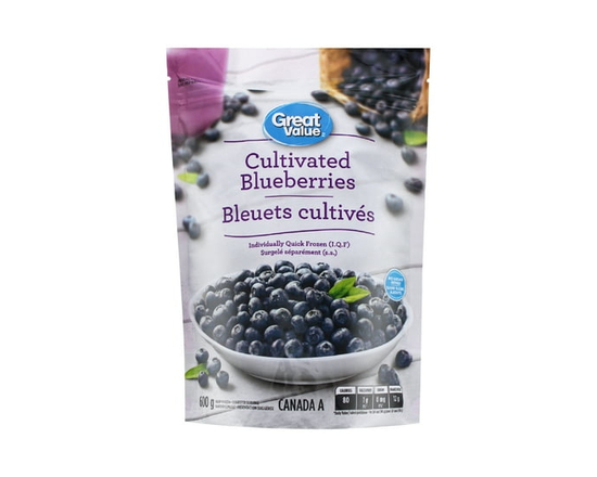 Bleuets cutivés Great Value