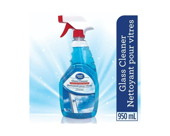 Great Value Glass Cleaner with Ammonia 950ml - 950 mL