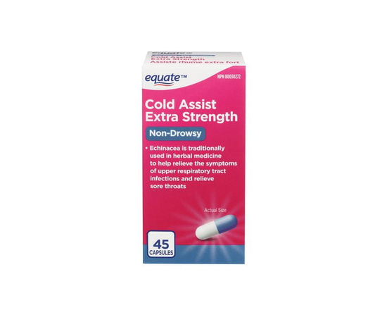 Equate Non-Drowsy Cold Assist Extra Strength