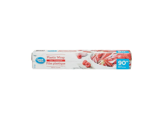 Great Value Clear Plastic Wrap - 90 meters