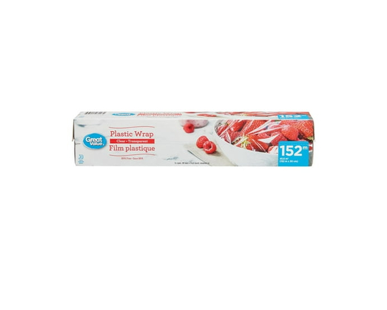 Film plastique transparent Great Value - 152 Mètres