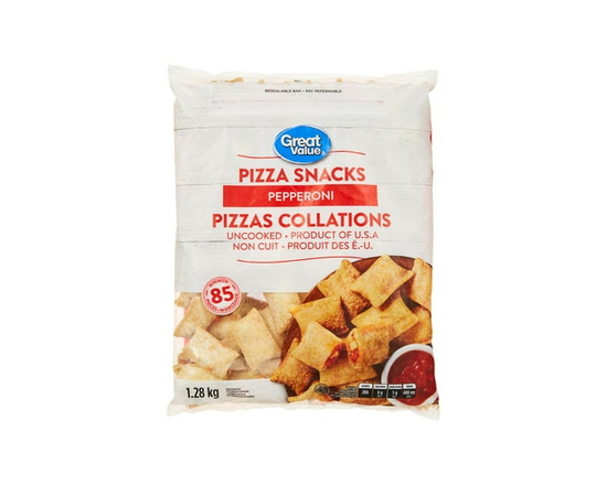 Great Value Collations de Pizza au Pepperoni Surgelés - 1,28 kg
