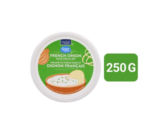 Great Value French Onion Sour Cream Dip