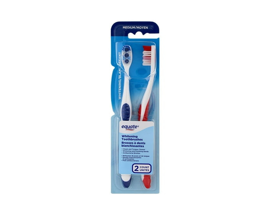 Equate Medium Whitening Toothbrush - M