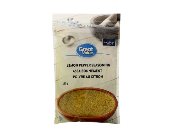 Great Value Lemon Pepper Seasoning - 125 g