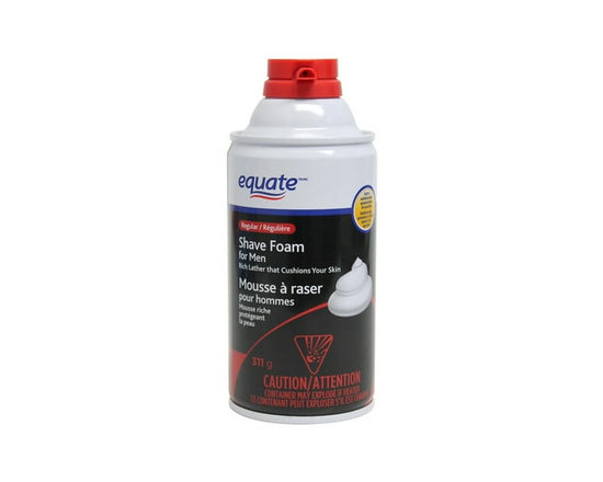 Equate Regular Shave Foam for Men - 311 g