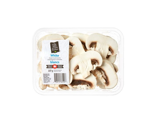 Champignons blancs tranchés de Mon marché fraîcheur
