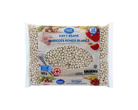 Great Value Navy Beans - 900 g