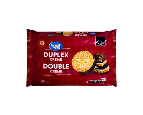 Great Value Duplex Creme Sandwich Cookies - 907 g