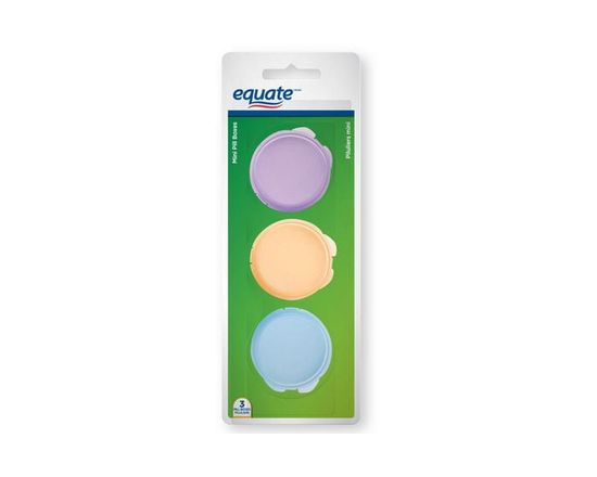 Equate Mini Pill Box - S