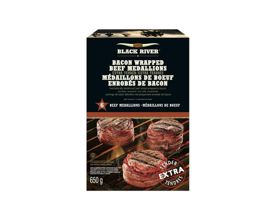 Médaillons de boeuf enrobés de bacon