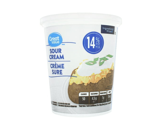 Great Value Sour Cream - 500 g