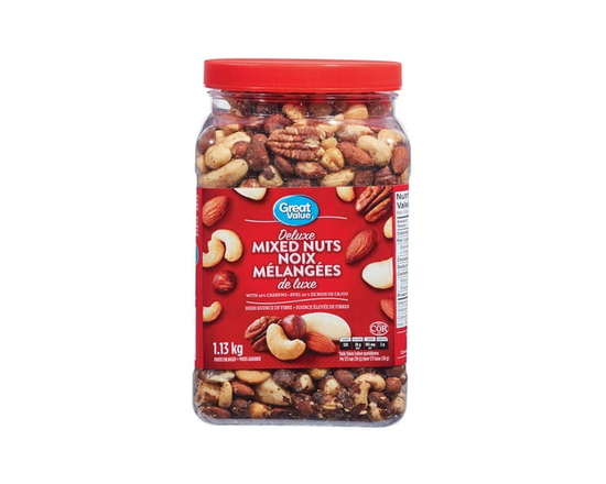 Great Value Deluxe Mixed Nuts, Kosher, Made in Canada, 1.13kg - 1.13 kg