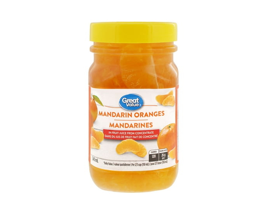 Great Value Mandarin Oranges in Fruit Juice - 540 mL