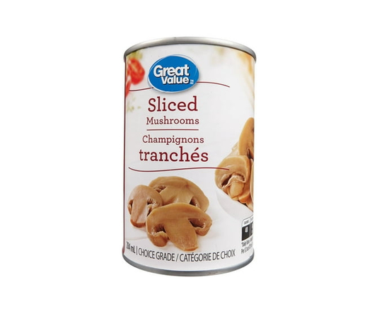 Great Value Sliced Mushrooms - 284 mL