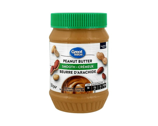 Great Value Smooth Peanut Butter - 500 g
