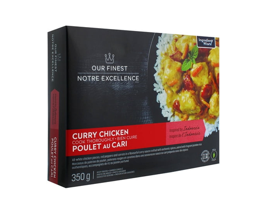 Poulet au cari Notre Excellence - 350 g