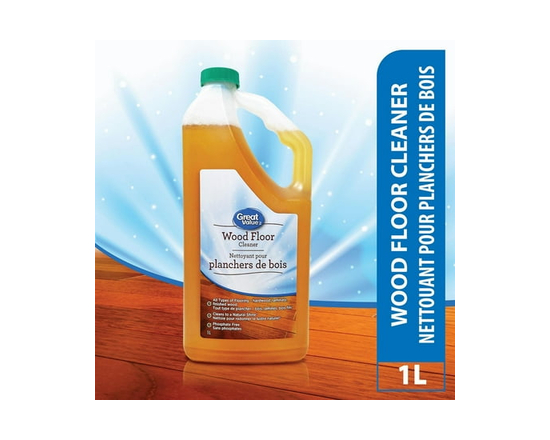 Great Value Nettoyant pour Planchers de Bois, 1L - 1 L