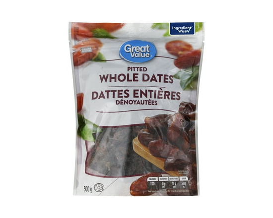 Great Value Whole Pitted Dates - 500 g