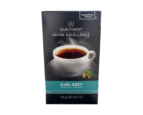 Thé noir Earl Grey Notre Excellence - 40 g