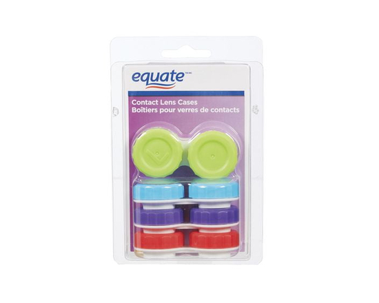 Equate Contact Lens Cases, 4 Count