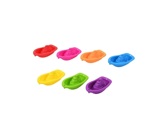 Bateaux empilables Jouet de bain kid connection 7 pièces