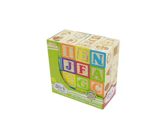 Blocs avec alphabet Spark Create Imagine