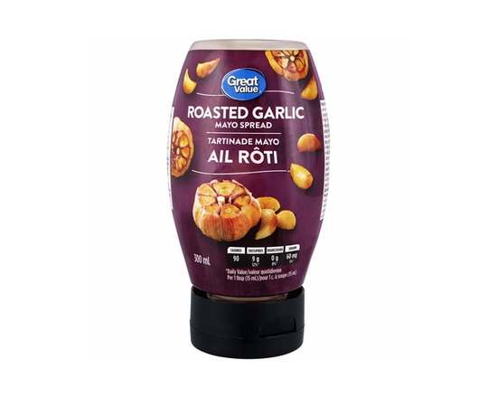 Great Value Roasted Garlic Mayo Spread - 300 mL