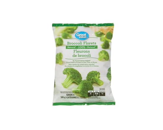 Great Value Frozen Broccoli Florets
