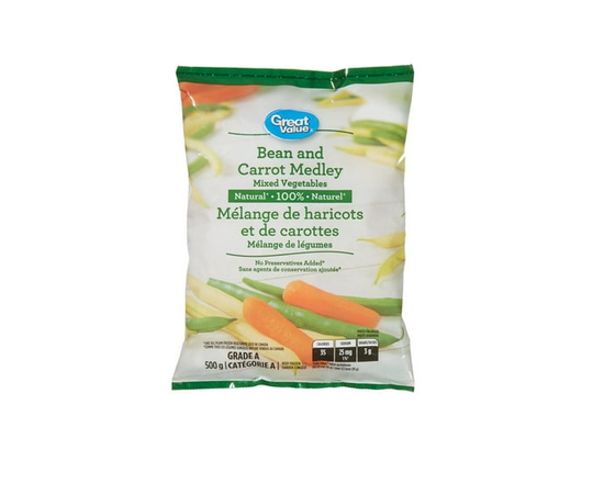 Great Value Bean and Carrot Medley - 500 g