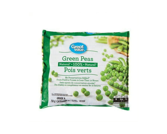 Great Value Frozen Green Peas